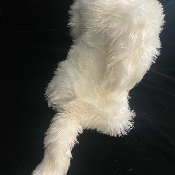 Vintage Maltese Puppy dog stuffed animal plush - Picture 6 of 8